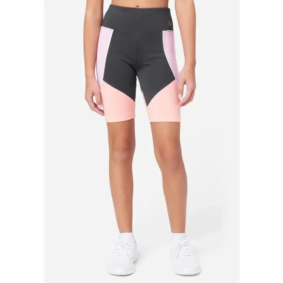 Justice Girls NWT Collection X ColorBlock Bike Shorts - MEDIUM (Size 10) - Picture 1 of 1